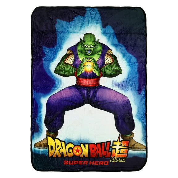 Dragon Ball Super Hero Piccolo Digital Print Twin Size Throw Blanket