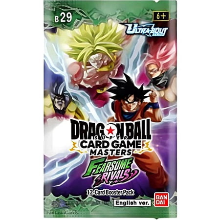 Dragon Ball Super Masters Set #2 Fearsome Rivals Booster Pack [12 Cards]