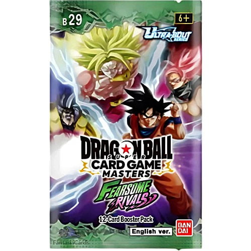 Dragon Ball Super Masters Set #2 Fearsome Rivals Booster Pack [12 Cards]