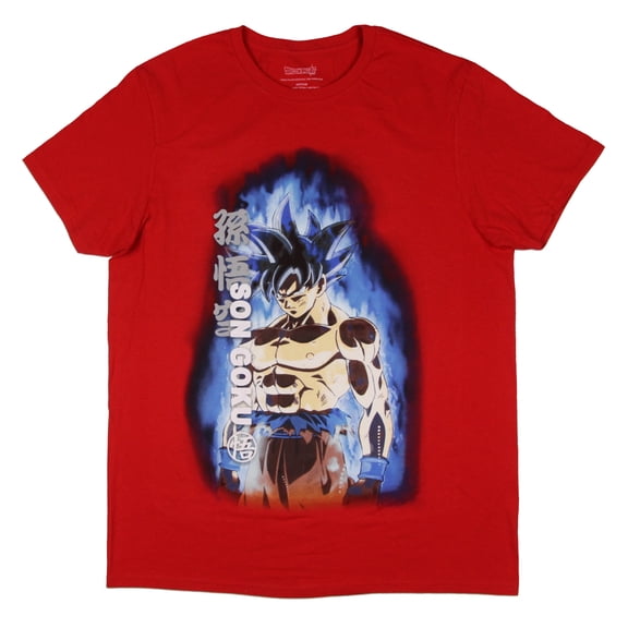 Dragon Ball Super Men's Son Goku Battle Power Adult Anime T-Shirt