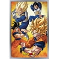 thumbnail image 1 of Dragon Ball Super - Orange Wall Poster, 22.375" x 34", Framed, 1 of 6