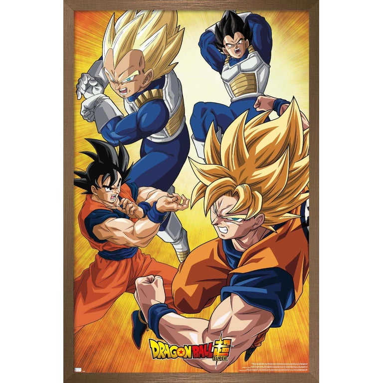 Dragon Ball Super - Orange Wall Poster, 22.375