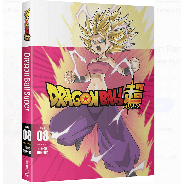 Dragon Ball Super: Part Eight (DVD) - Walmart.com