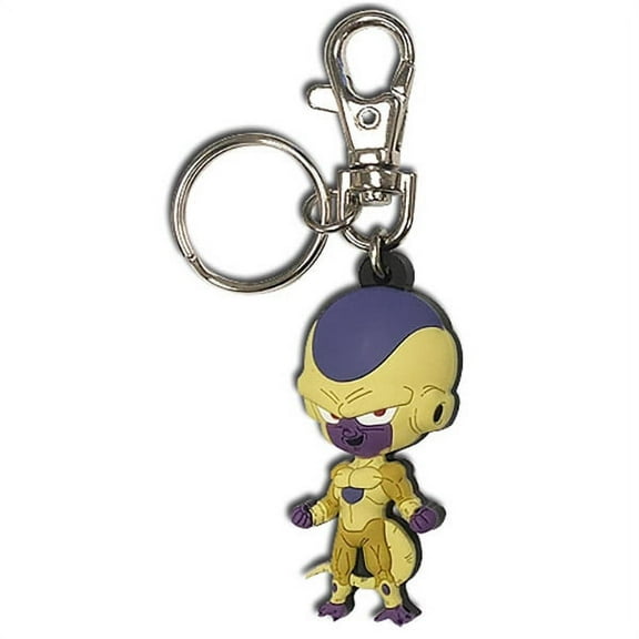 Great Eastern Entertainment Dragon Ball Super Resurrection F Golden Frieza PVC Keychain