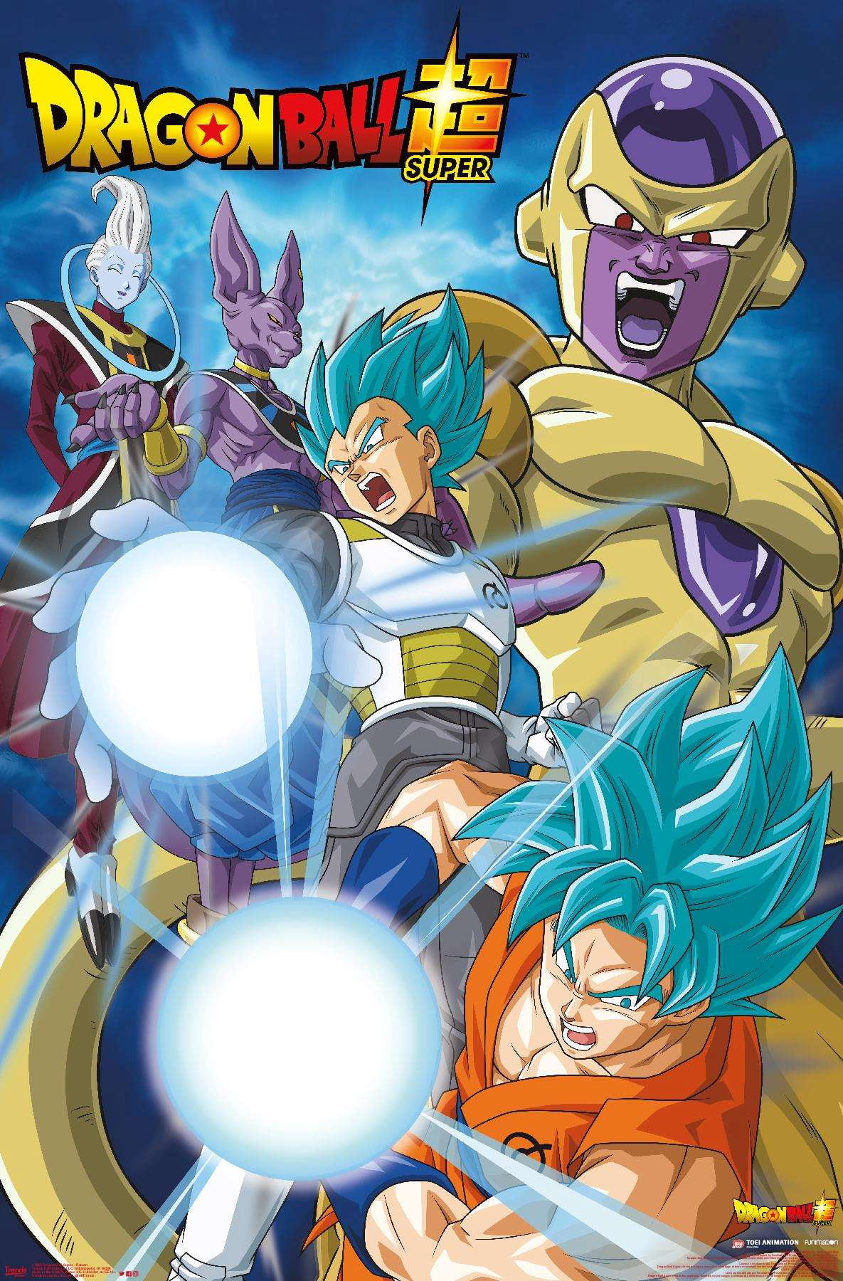 Dragon Ball: Super - Return Wall Poster, 14.725" x 22.375"