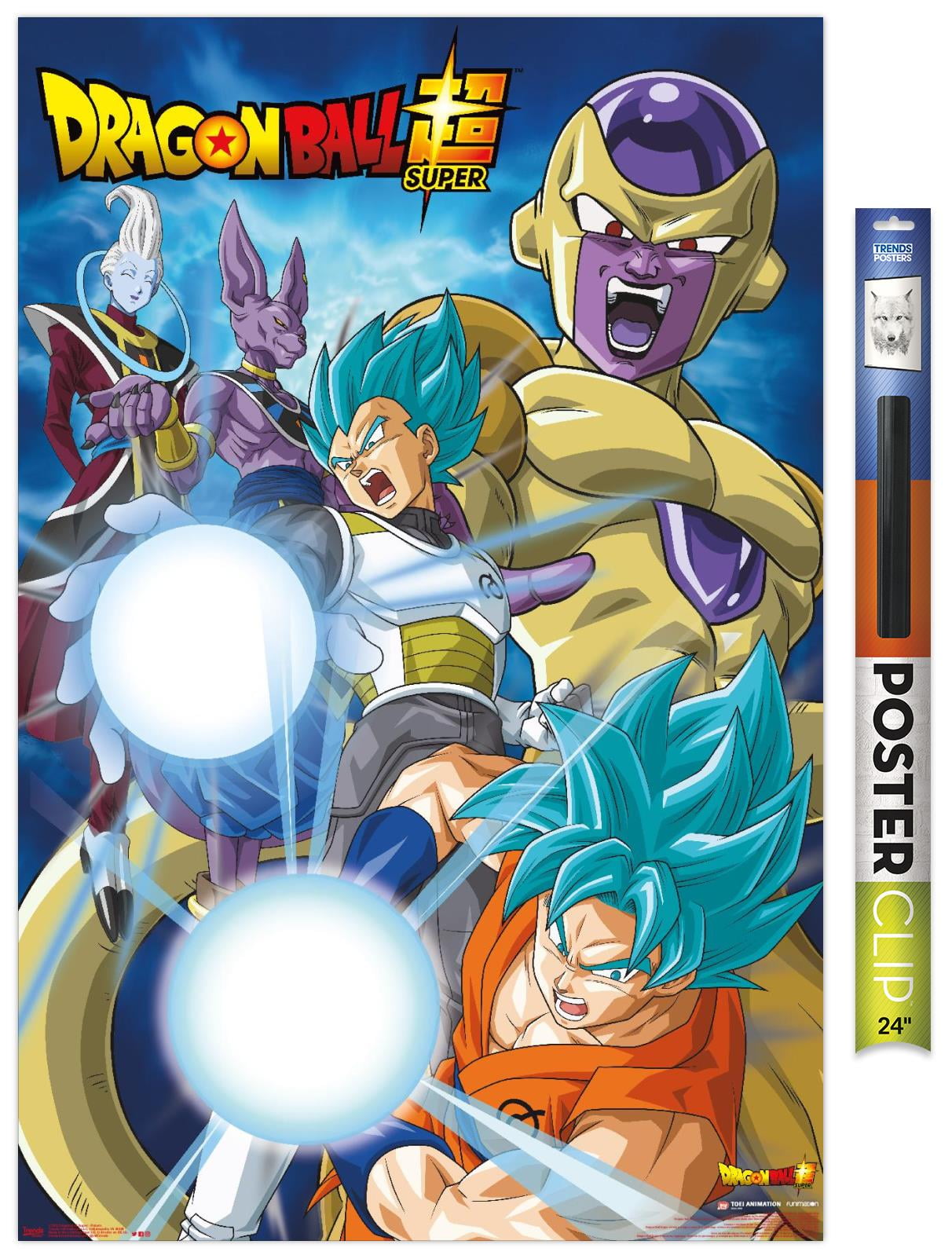 Dragon Ball Super Poster Tournament of Power Cast w/Boo 12inx18in Free  Shipping