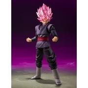 Dragon Ball Super S.H.Figuarts Goku Black Super Saiyan Rose 5.5” Collectible Figure, Bandai, Toys
