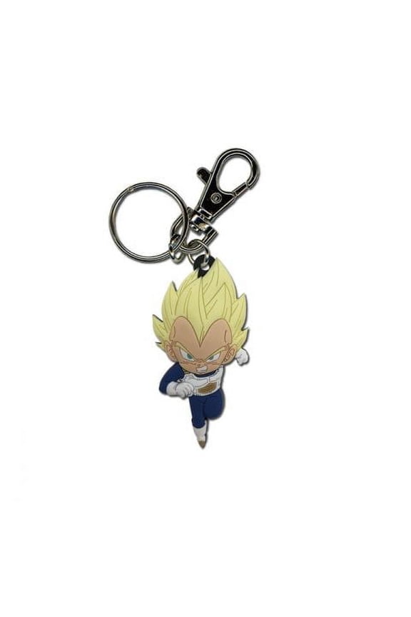 Key Chain - Dragon Ball Super - SD Chibi Super Saiyan Vegeta PVC ge85452