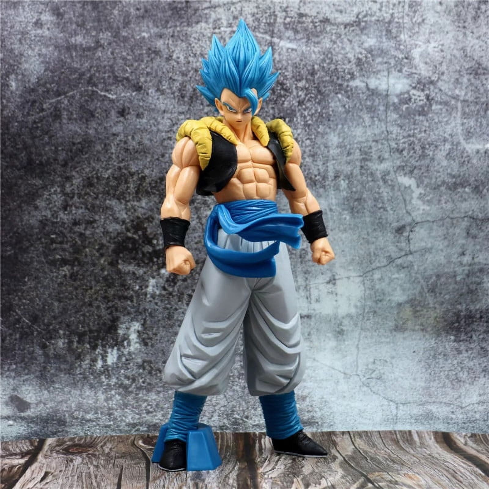 Genuine Anime Shfiguarts Dragon Ball Z Gogeta Figure Blue Hair Gogeta  Theater Edition Joint Movable Doll Collectible Toys Gift