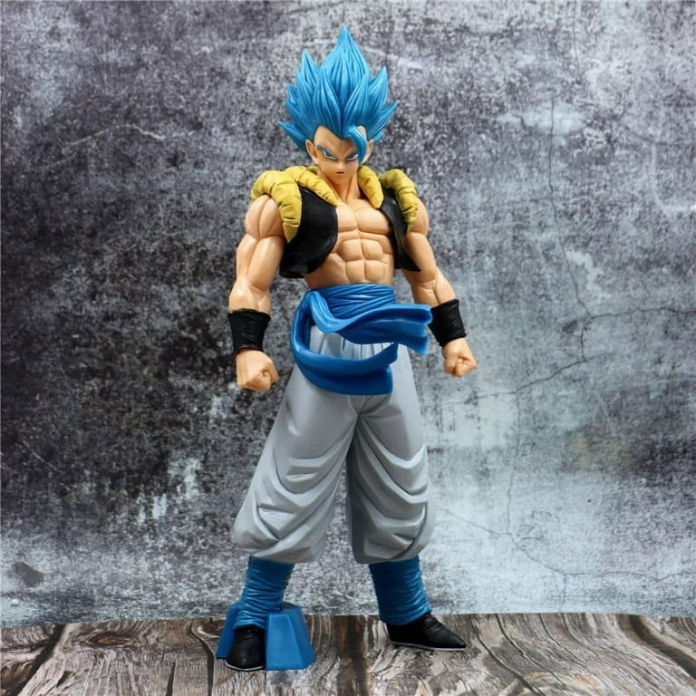 New Dragon Ball Z Anime Action Figure Super Saiyan Blue Gogeta statue model  toys