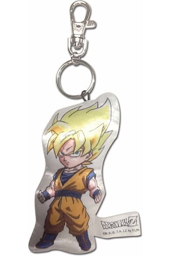 - SD Super Saiyan Goku Plush Keychain 4'H