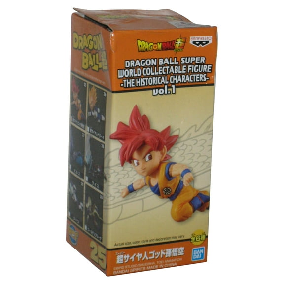 Dragon Ball Super Saiyan Goku Banpresto WCF Vol. 1 Historical Characters 3-Inch Figure #25