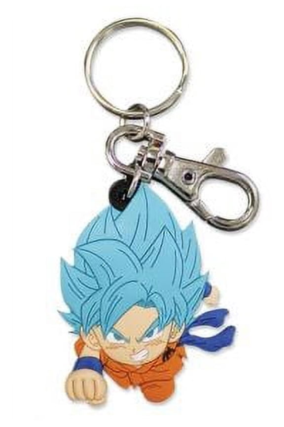 Dragon Ball Super Sd Ssgss Goku 01 PVC Keychain