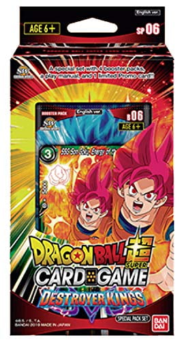 destroyer kings booster box Dragon Ball Super Card Game Fusion World