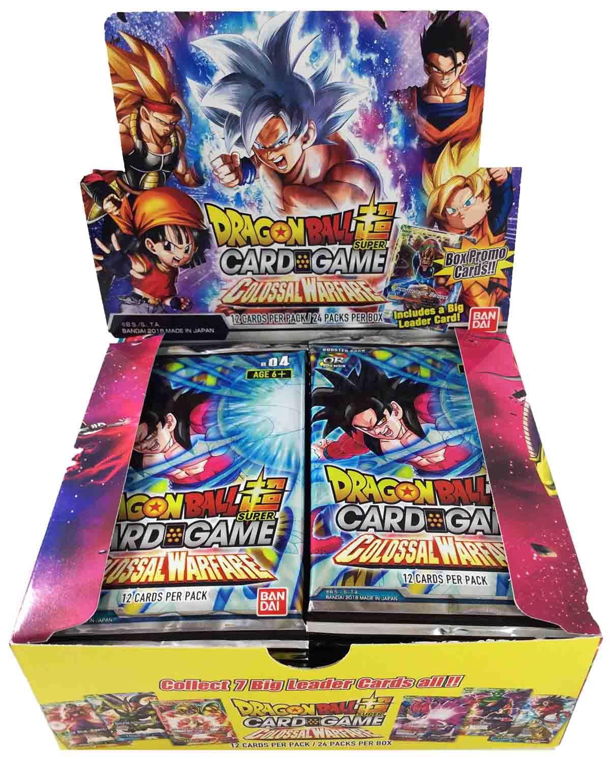 dragon ball super card game colossal warfare booster box Amazon.com: Dragon Ball Super Card Games-Series 4 Colossal Warfare