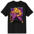 thumbnail image 1 of Dragon Ball Super The Movie Super Hero Orange Piccolo Crew Neck Short Sleeve Men's Black T-shirt-Large, 1 of 4