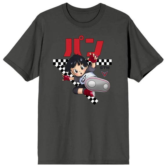 Dragon Ball Super The Movie Super Hero Pan Crew Neck Short Sleeve Charcoal Men's T-shirt-XL
