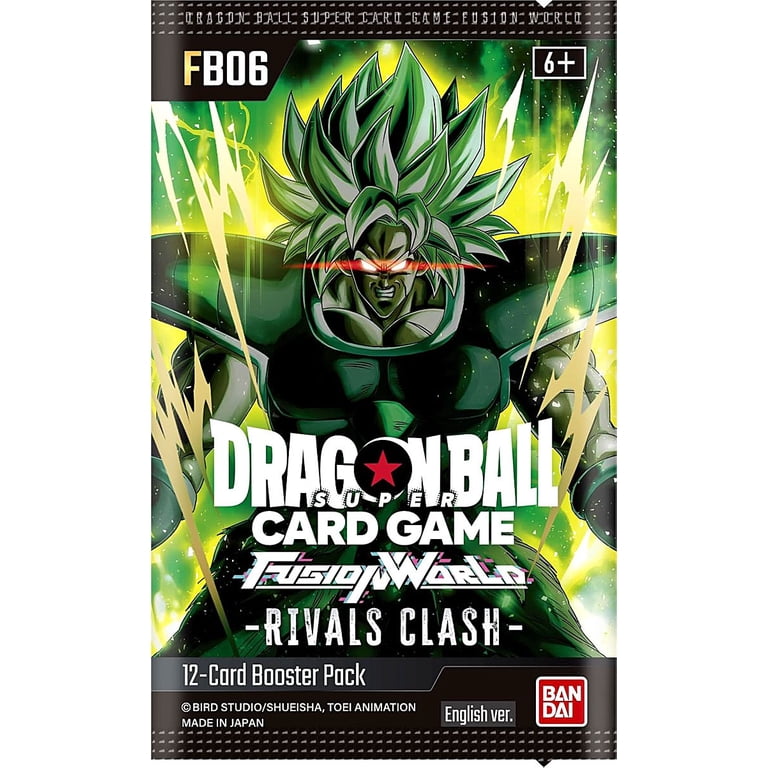 Dragon Ball Super Trading Card Game Fusion World 06 Booster Pack