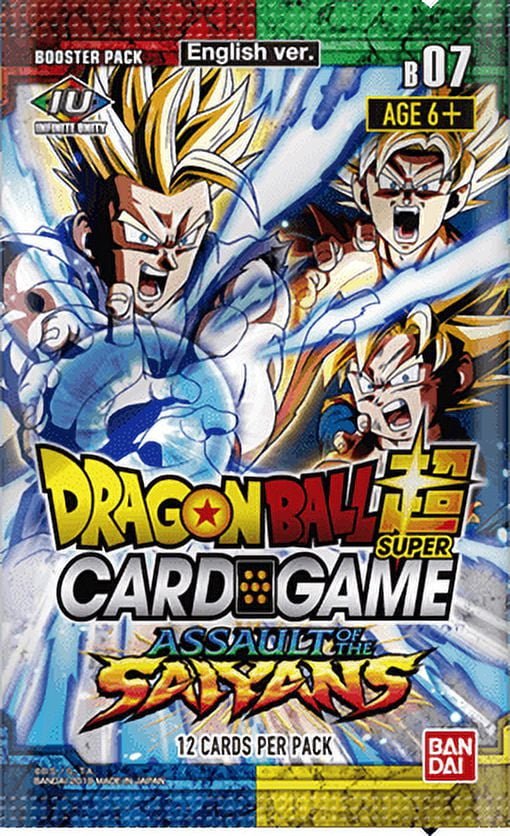 Dragon Ball Super Trading Card Game Series 7 Assault of the Saiyans Booster Pack (12 Cards) Dragon Ball Super Trading Card Game Series 7 Assault of the Saiyans Booster Pack (12 Cards)