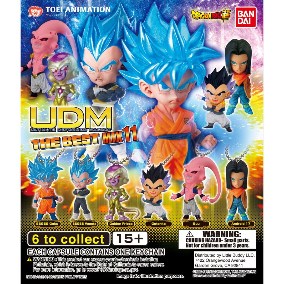 Dragon Ball Super UDM Mix 11 Gachapon Prize Keychain (Random