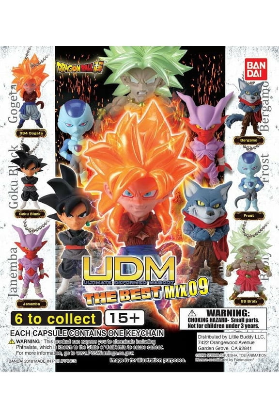 Dragon Ball Super UDM Mix 9 Gachapon Prize Keychain (Random)