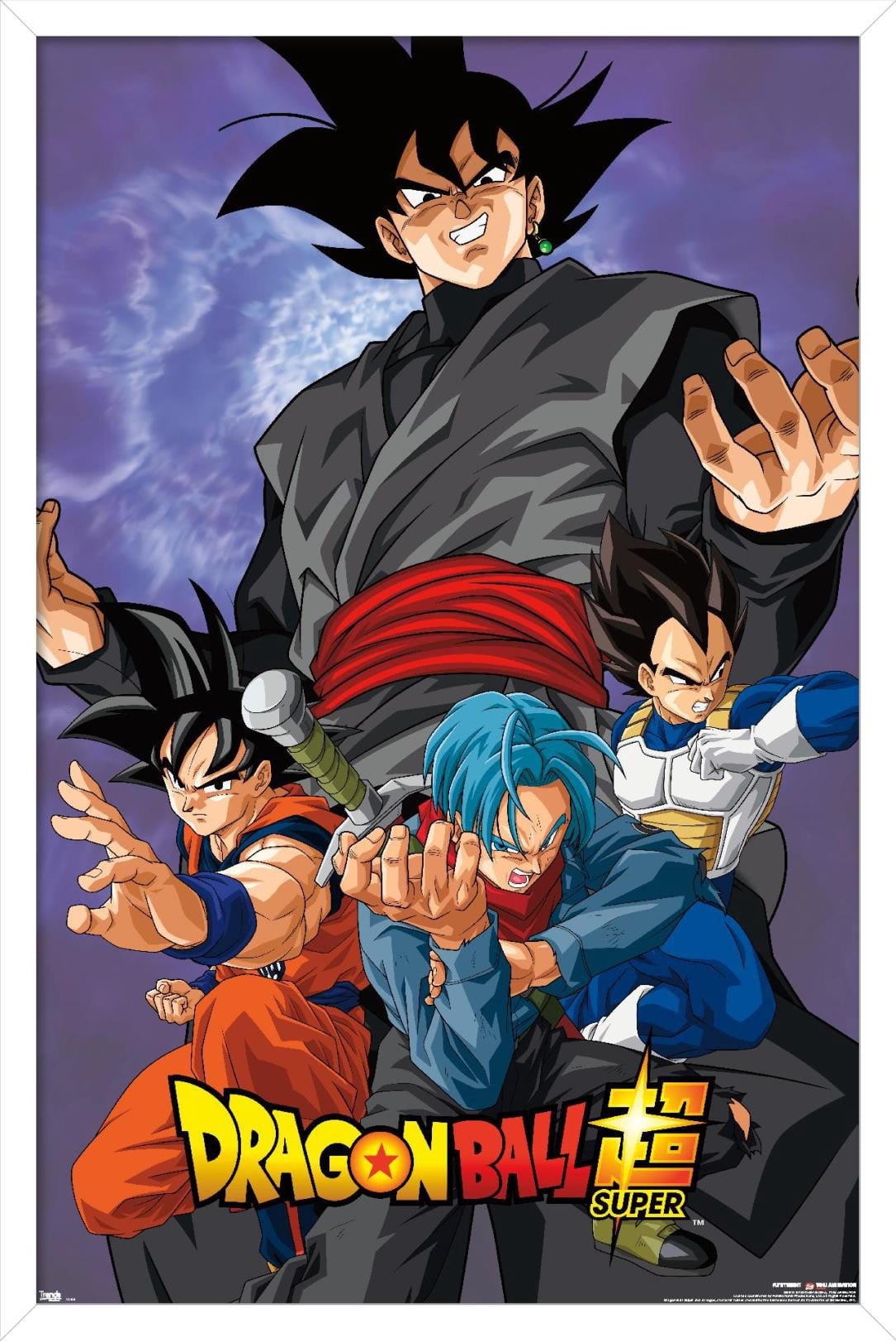 Dragon Ball: Super - Villain Wall Poster, 22.375" x 34", Framed