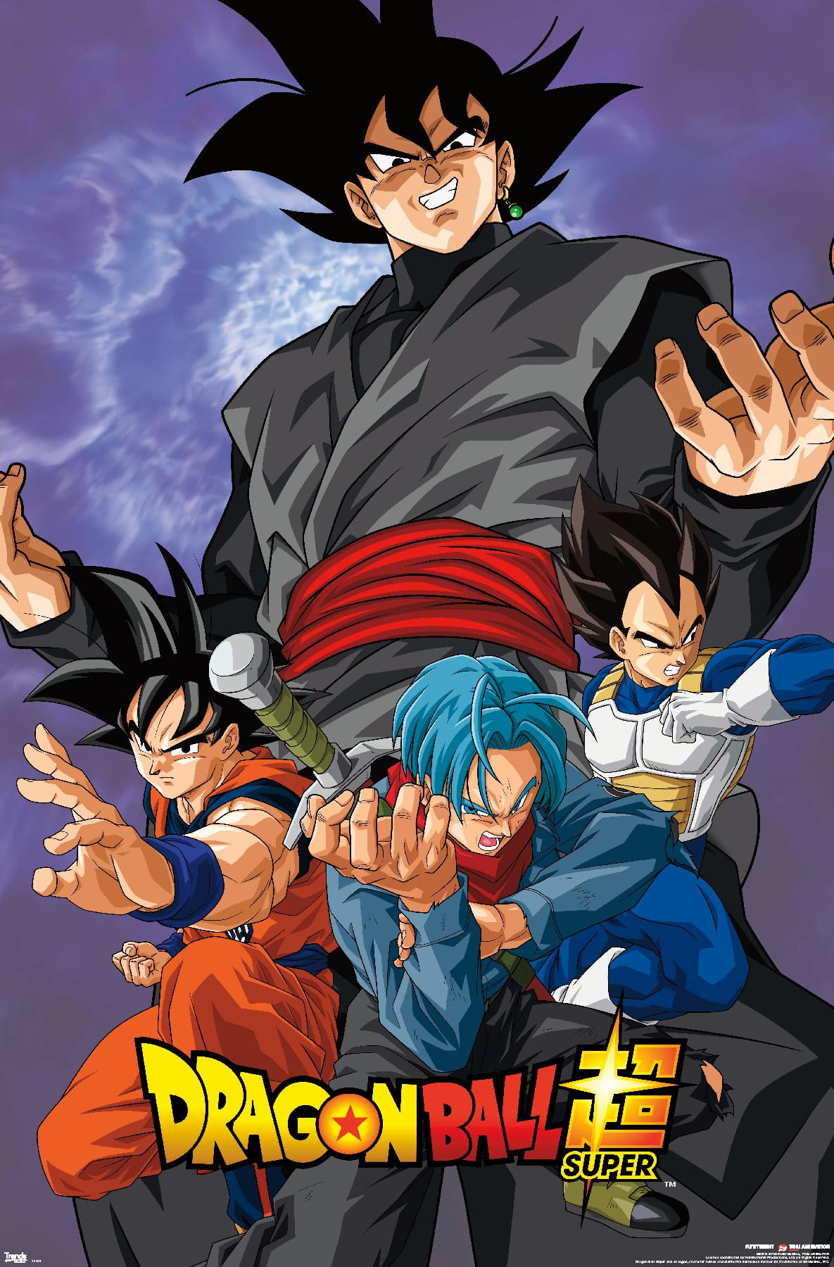 Dragon Ball: Super - Villain Wall Poster, 22.375 x 34