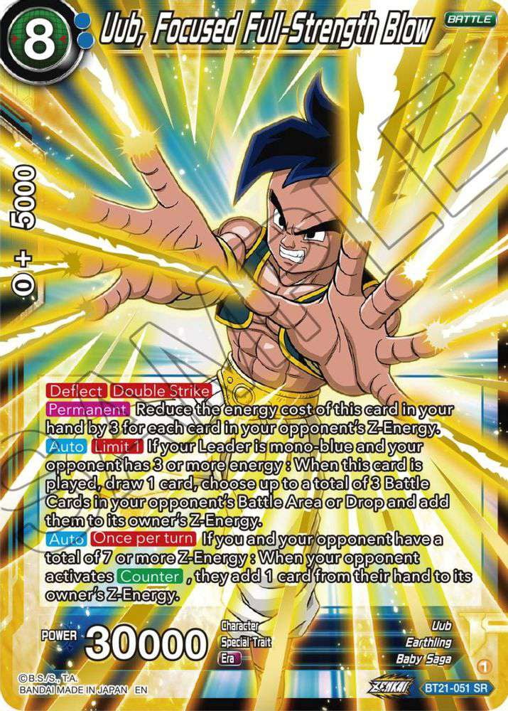 dragon ball super card game bt21 Dragon Ball Super TCG main image 1