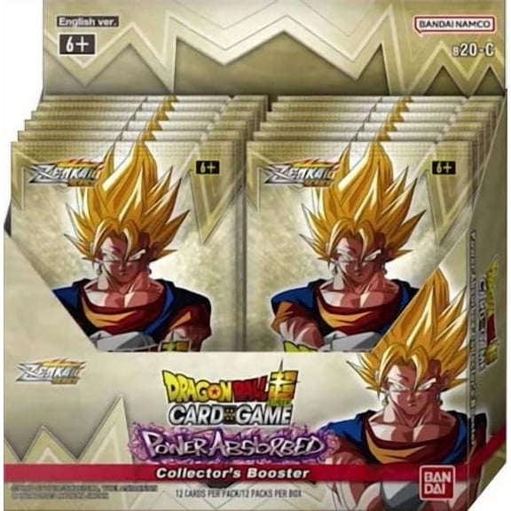 Dragon Ball Super Zenkai Series Power Absorbed Collector Booster Box