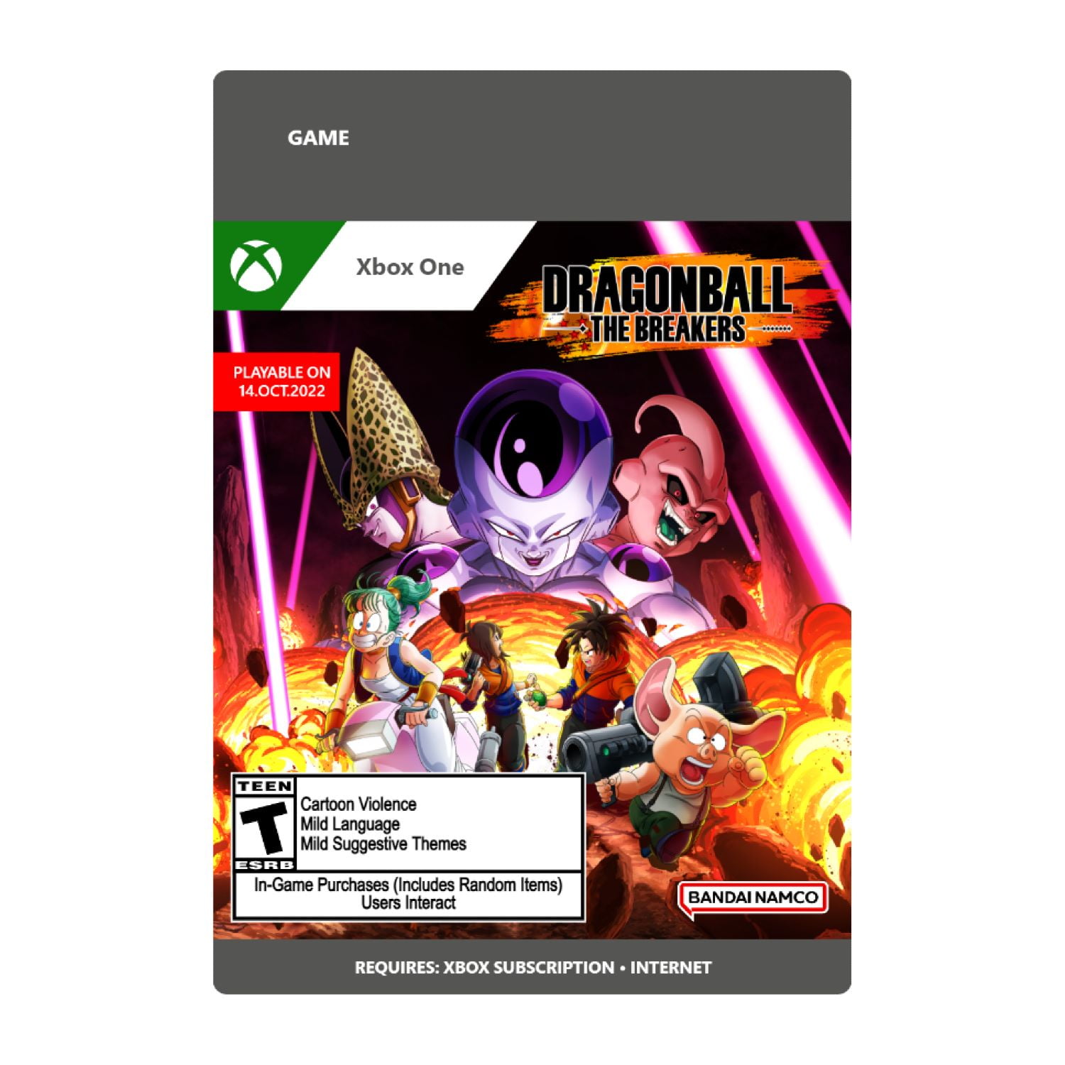 DRAGON BALL: THE BREAKERS - TP Token 2250 - Xbox One