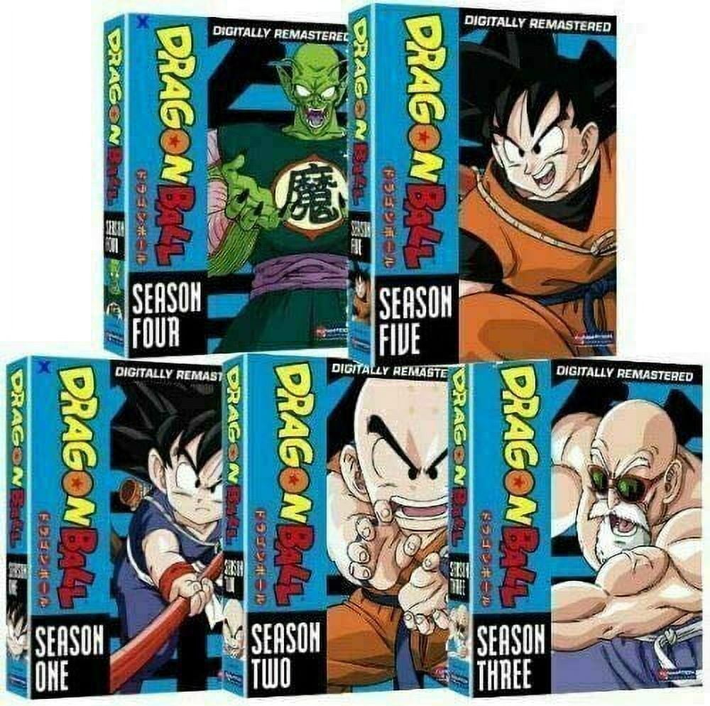 Dragon Ball: The Complete Series Season 1-5 DVD - Walmart.com