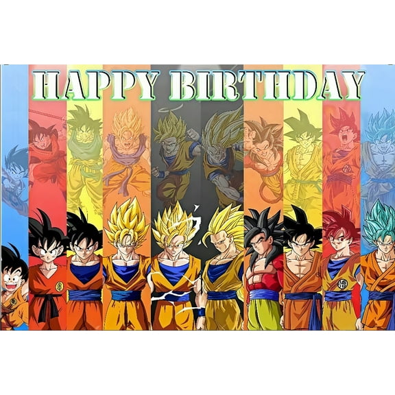 Dragon Ball Theme Party Banner 71*43 inches