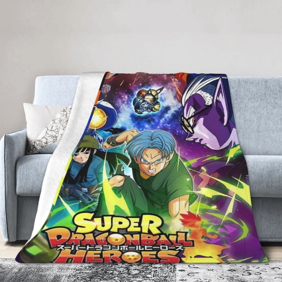 Dragon Ball Throw Blanket Kids Plush Blanket Ultra-Soft Micro Flannel Fleece Blanket for Bedding Sofa Travel 50"x60"