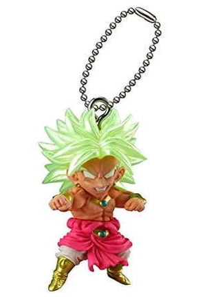 Dragon Ball UDM Best 22 Broly Keychain Clip-On (No Packaging)