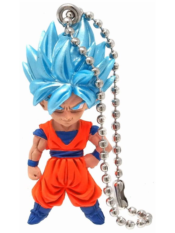 Dragon Ball UDM Best 36 SSGSS Goku Keychain Clip-On