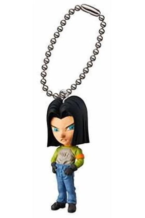Dragon Ball UDM Burst 29 Android 17 Keychain Clip-On (No Packaging)
