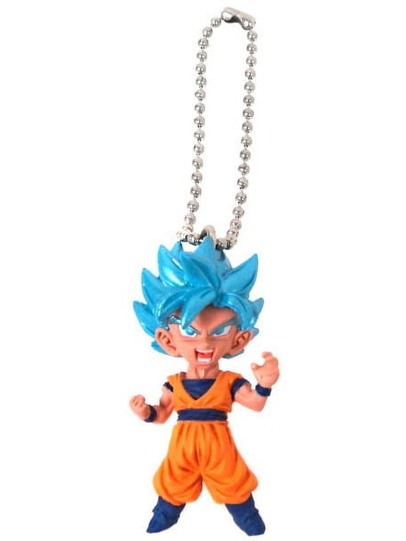 Dragon Ball UDM Burst 29 Super Saiyan God Super Saiyan Goku Keychain Clip-On (No Packaging)