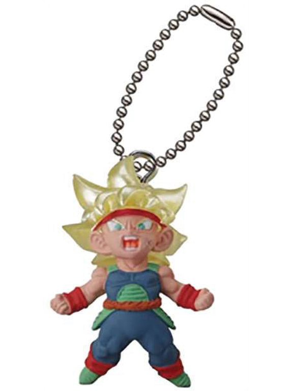 Dragon Ball UDM Mini Mascot Collection Super Saiyan Bardock Keychain (No Packaging)