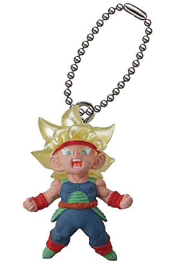 Dragon Ball UDM Mini Mascot Collection Super Saiyan Bardock Keychain (No Packaging)