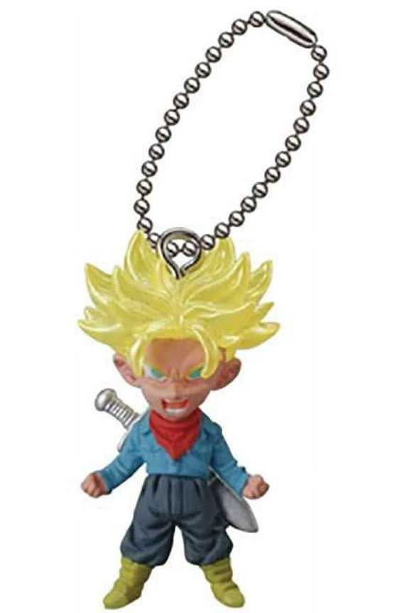 Dragon Ball UDM Mini Mascot Collection Super Saiyan Future Trunks Keychain (No Packaging)
