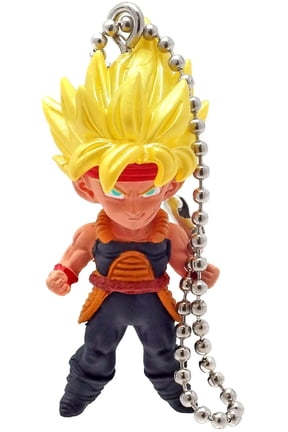 Dragon Ball UDM The Best 24 SSJ Bardock Keychain Clip-On