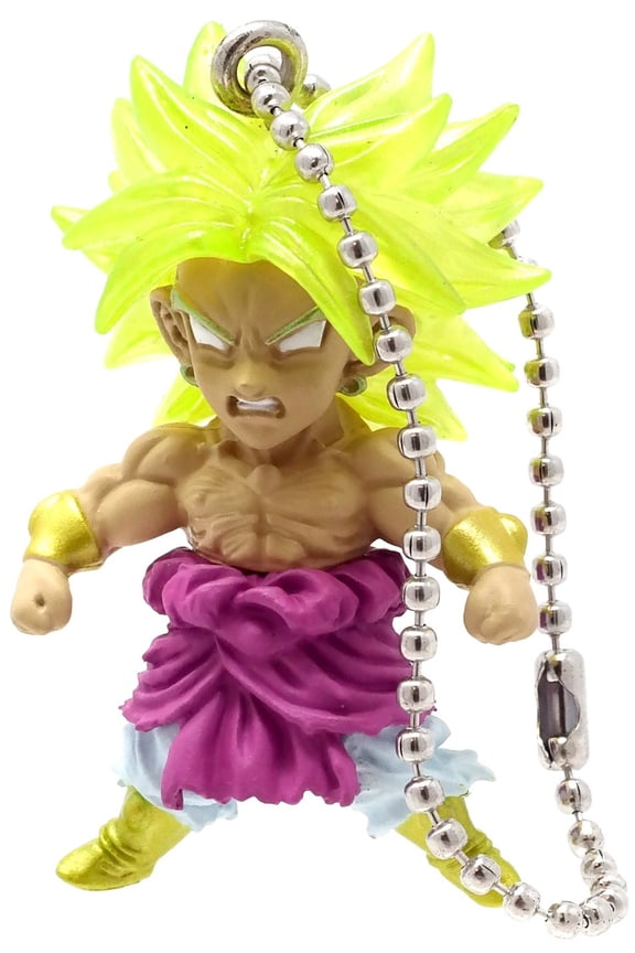 Dragon Ball UDM The Best 24 SSJ Broly Keychain Clip-On