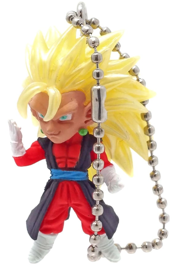 Dragon Ball UDM The Best 24 SSJ3 Goku Xenoverse Keychain Clip-On