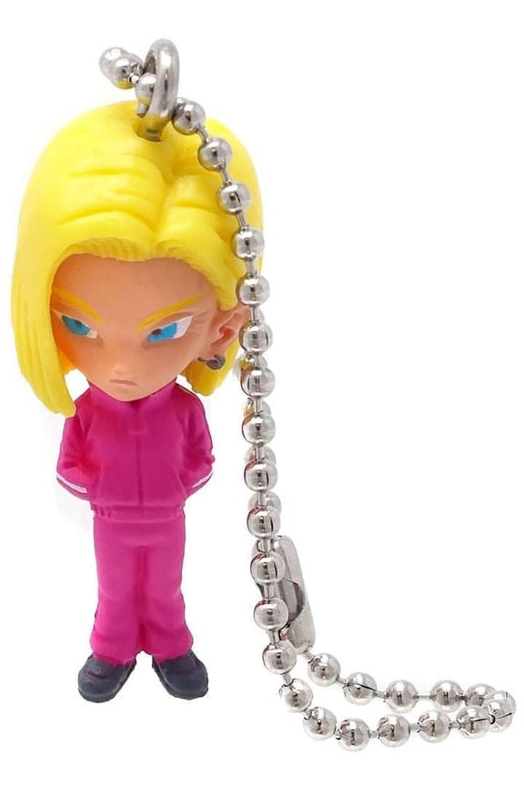 Dragon Ball UDM The Best Mix 02 Android 18 Keychain Clip-On