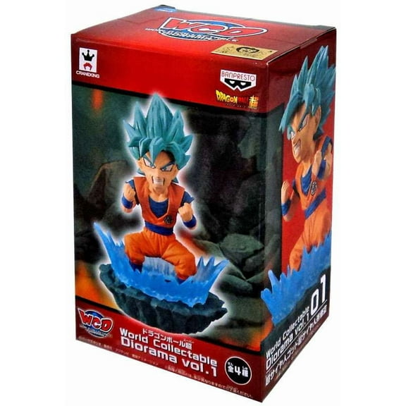 Dragon Ball WCD Vol. 1 Super Saiyan Blue Goku Collectible Figure