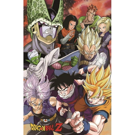 Dragon Ball Z 2 Poster 12x18inch (30x46cm) poster, perfect for any room! Frameless art Wall Art Gift