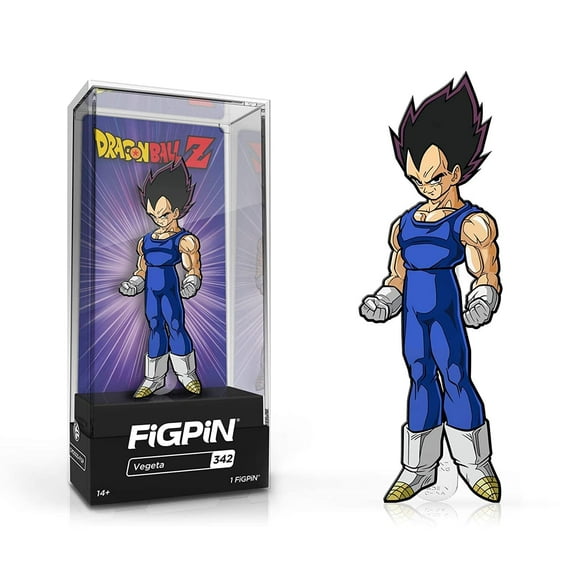 Dragon Ball Z 3 Inch Collectible Enamel FiGPiN | Vegeta #342