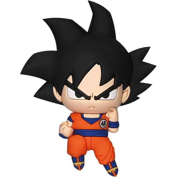 Dragon Ball Z 865878 Dragon Ball Z Chibi Goku 3D Foam Magnet, Multi Color
