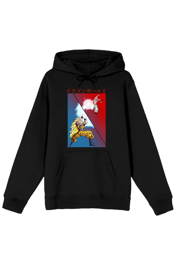 Dragon Ball Z Adorable Anime Black Hoodie Pullover-S