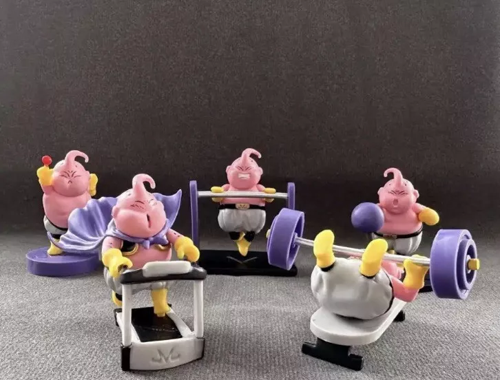 Dragon Ball Z Anime Action Figure 5pcs Super MAJIN BUU Boo Statue Model Figures